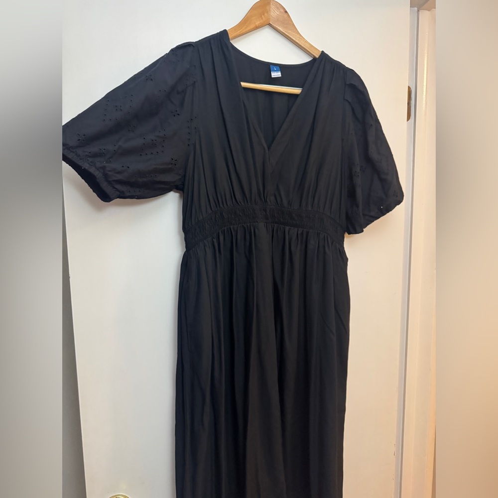 Old Navy Black Maxi Dress